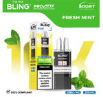 bulk wholesale The Bling 10k Pro Max Replacement Pods (BOX OF 5) - Fresh Mint