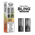 bulk wholesale The Bling Ultra Plus 30k Replacement Pods Pack of 5 - Fruit Bomb/Strawberry Watermelon Bubblegum