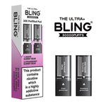 bulk wholesale The Bling Ultra Plus 30k Replacement Pods Pack of 5 - Grape Gummy Bear/Strawberry Gummy Bear