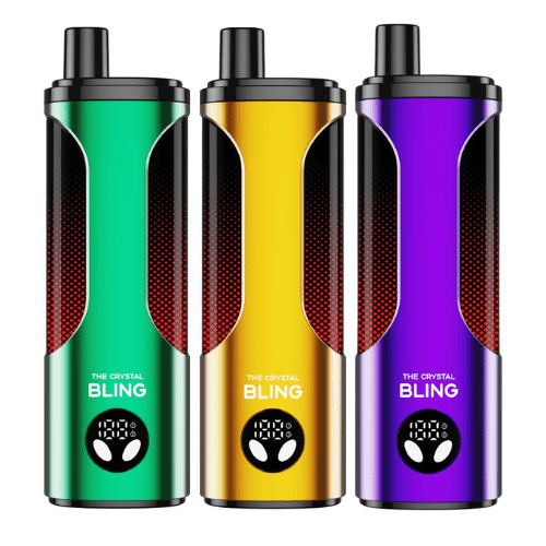 bulk wholesale The Crystal Bling Shisha 25k Prefilled Vape Box of 5 - Magic Love/Two Apple