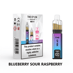 bulk wholesale The Crystal Pro CP 15k Prefilled Pod Vape Box of 5 - Blueberry Sour Raspberry