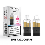 bulk wholesale The Crystal Pro CP 15k Replacement Pods Box of 5 - Blue Razz Cherry