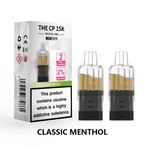bulk wholesale The Crystal Pro CP 15k Replacement Pods Box of 5 - Classic Menthol