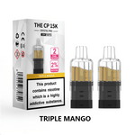 bulk wholesale The Crystal Pro CP 15k Replacement Pods Box of 5 - Triple Mango
