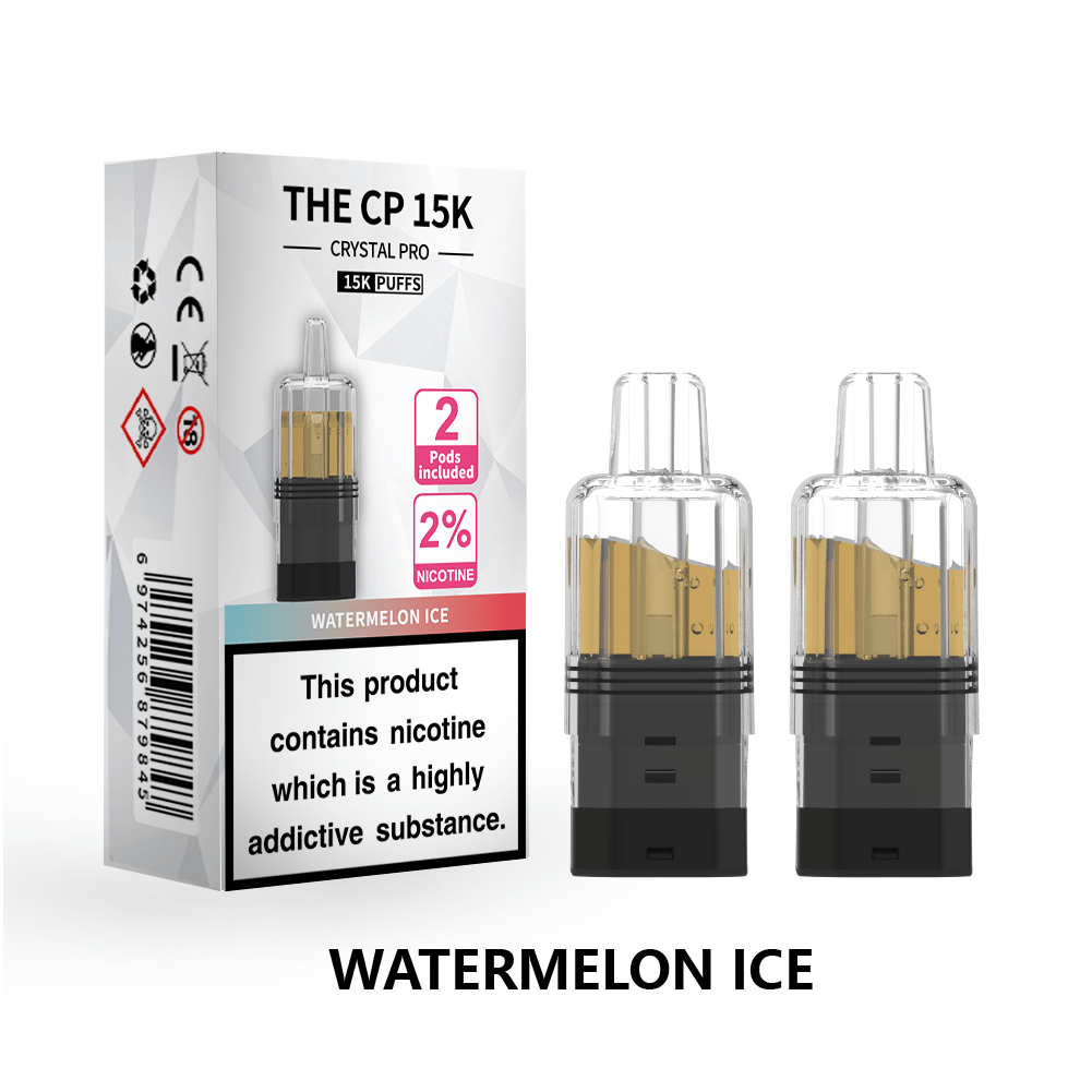 bulk wholesale The Crystal Pro CP 15k Replacement Pods Box of 5 - Watermelon Ice