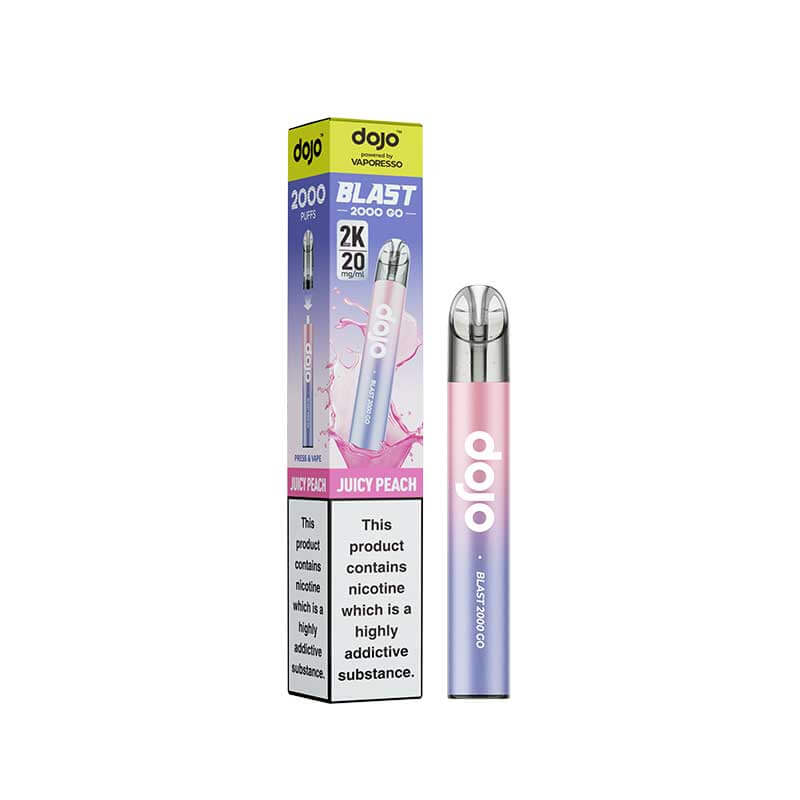 bulk wholesale Vaporesso DOJO Blast 2000 Go Prefilled Vape - Juicy Peach