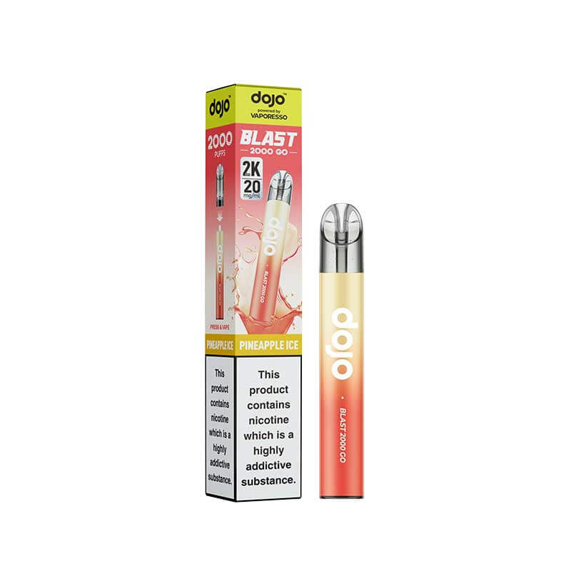 bulk wholesale Vaporesso DOJO Blast 2000 Go Prefilled Vape - Pineapple Ice