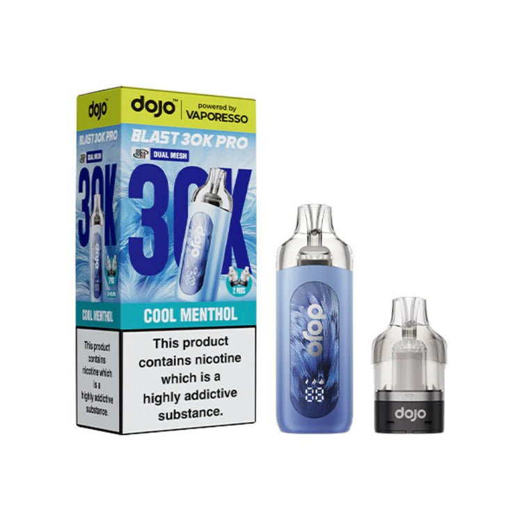 bulk wholesale Vaporesso Dojo Blast 30K Pro Box of 5 - Cool Menthol