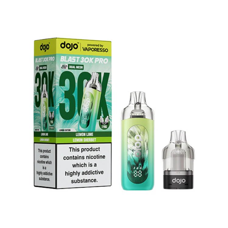 bulk wholesale Vaporesso Dojo Blast 30K Pro Box of 5 - Lemon Edition