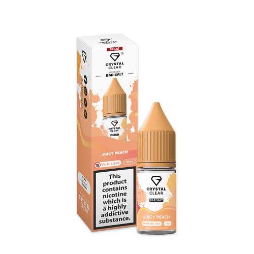 Crystal Clear Nic Salts 10ml Box of 10 - Mcr Vape Distro