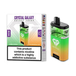 bulk wholesale Crystal Galaxy Focus 30k Disposable Vape Pack of 5 - Hubba Bubba & Watermelon Ice