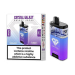 bulk wholesale Crystal Galaxy Focus 30k Disposable Vape Pack of 5 - Cherry Sour Raspberry & Blueberry Cherry Cranberry