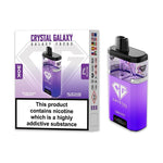 bulk wholesale Crystal Galaxy Focus 30k Disposable Vape Pack of 5 - Blue Razz Cherry & Blue Razz Lemonade