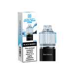 bulk wholesale Crystal Prime Aura Bar 10k Replacement Pods Box of 5 - Black Mamba