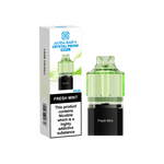 bulk wholesale Crystal Prime Aura Bar 10k Replacement Pods Box of 5 - Fresh Mint