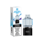 bulk wholesale Crystal Prime Aura Bar 10k Replacement Pods Box of 5 - Blueberry Raspberry