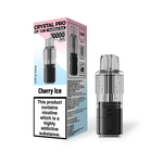 bulk wholesale Crystal Pro CP 10k Replacement Pods Box of 5 - Cherry Ice