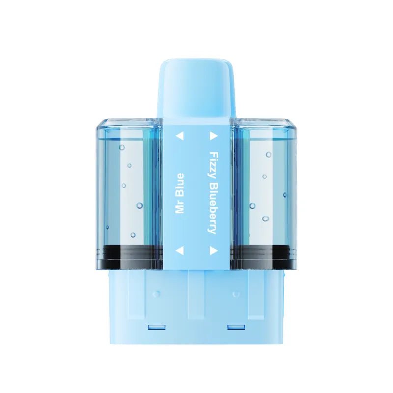 bulk wholesale Crystal Pro Switch 30k Replacement Pods Box of 5 - Mr Blue / Fizzy Blueberry