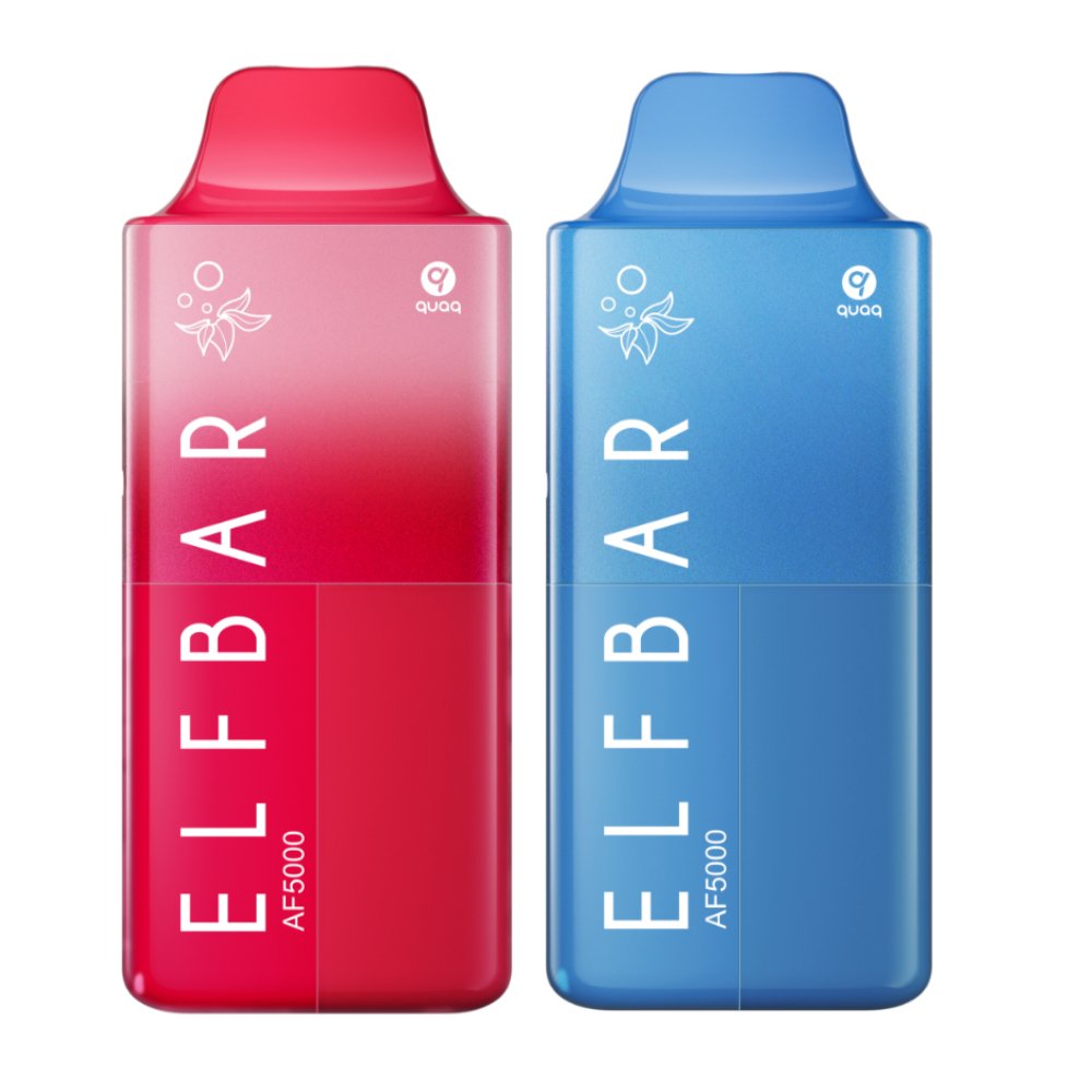 Elfbar AF5000 Puffs Disposable Vape Device - Box of 5 - Mcr Vape Distro