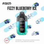 bulk wholesale Fisco Point Pro 7000 Disposable Box of 5 - Fizzy Blueberry Ice