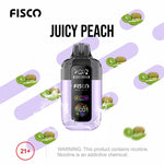 bulk wholesale Fisco Point Pro 7000 Disposable Box of 5 - Juicy Peach
