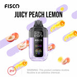 bulk wholesale Fisco Point Pro 7000 Disposable Box of 5 - Juicy Peach Lemon