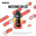 bulk wholesale Fisco Point Pro 7000 Disposable Box of 5 - Watermelon Ice