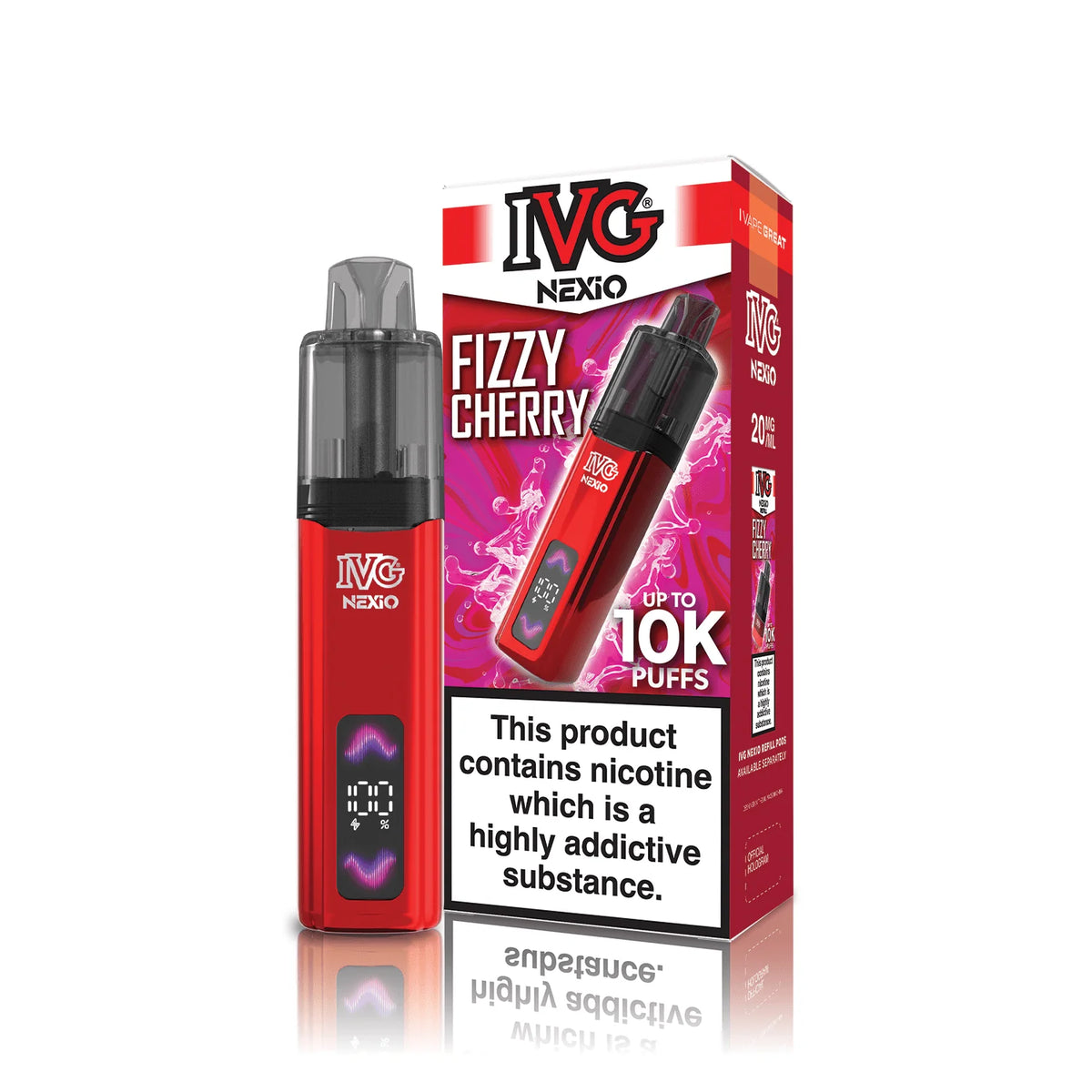 IVG Nexio 10k Pod Vape Kit Box of 5