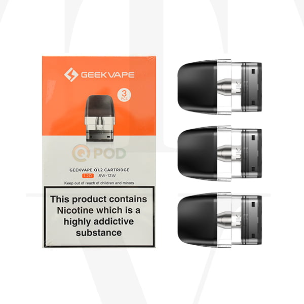 Geekvape Sonder Q Replacement Pods - (Pack of 3) - Mcr Vape Distro