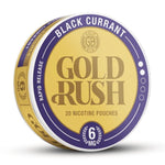 bulk wholesale Gold Bar Gold Rush Nicotine Pouches Pack of 10 - Blackcurrant