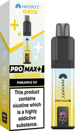 bulk wholesale Hayati Pro Max+ 6000 Puffs Vape Kit Box of 5 - Pineapple Ice