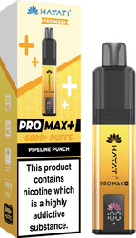 bulk wholesale Hayati Pro Max+ 6000 Puffs Vape Kit Box of 5 - Pipeline Punch