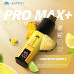bulk wholesale Hayati Pro Max+ 6000 Puffs Vape Kit Box of 5 - Lemon Pineapple