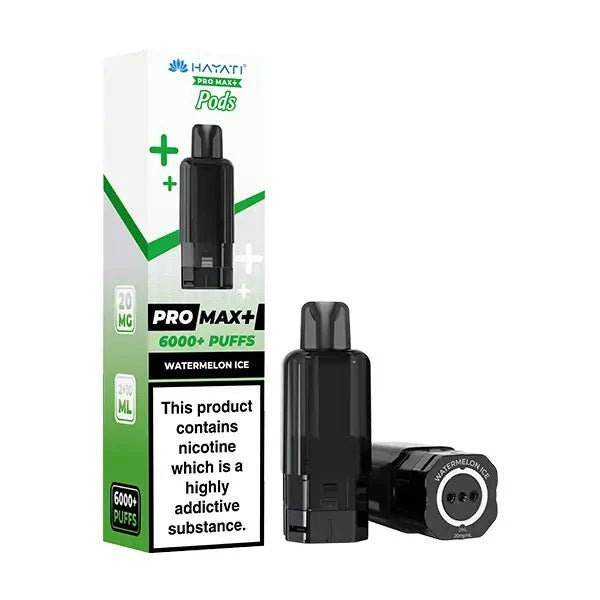 bulk wholesale Hayati Pro Max Plus 6000 Prefilled Pods Box of 5 - Watermelon Ice