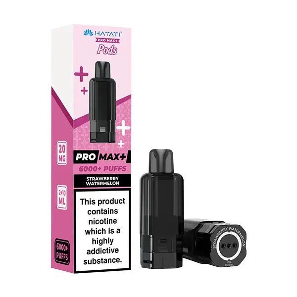 bulk wholesale Hayati Pro Max Plus 6000 Prefilled Pods Box of 5 - Strawberry Watermelon