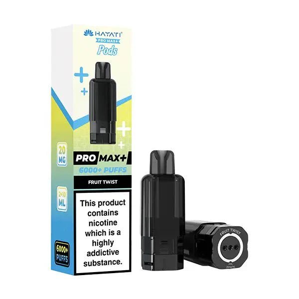 bulk wholesale Hayati Pro Max Plus 6000 Prefilled Pods Box of 5 - Fruit Twist
