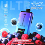 bulk wholesale Hayati Pro Ultra Plus 25000 Starter Vape Kit Box of 5 - Blackcurrant Cotton K / Blue Raspberry