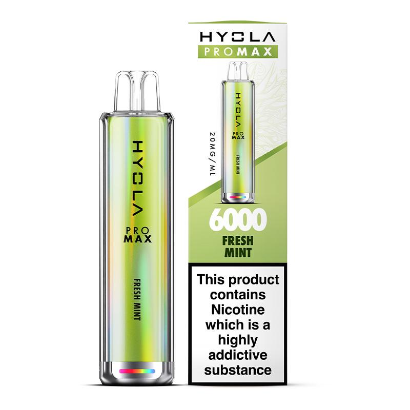 Hyola Pro Max 6000 Disposable Vape Box of 10 - Mcr Vape Distro