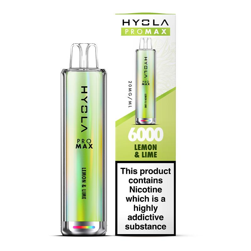 Hyola Pro Max 6000 Disposable Vape Box of 10 - Mcr Vape Distro