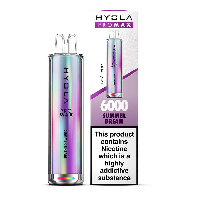 Hyola Pro Max 6000 Disposable Vape Box of 10 - Mcr Vape Distro