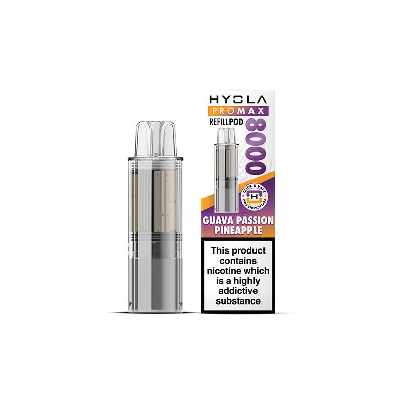 Hyola Pro Max 8000 Replacement Pods Pack of 5 - Mcr Vape Distro