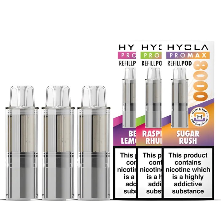 Hyola Pro Max 8000 Replacement Pods Pack of 5 #Simbavapes#