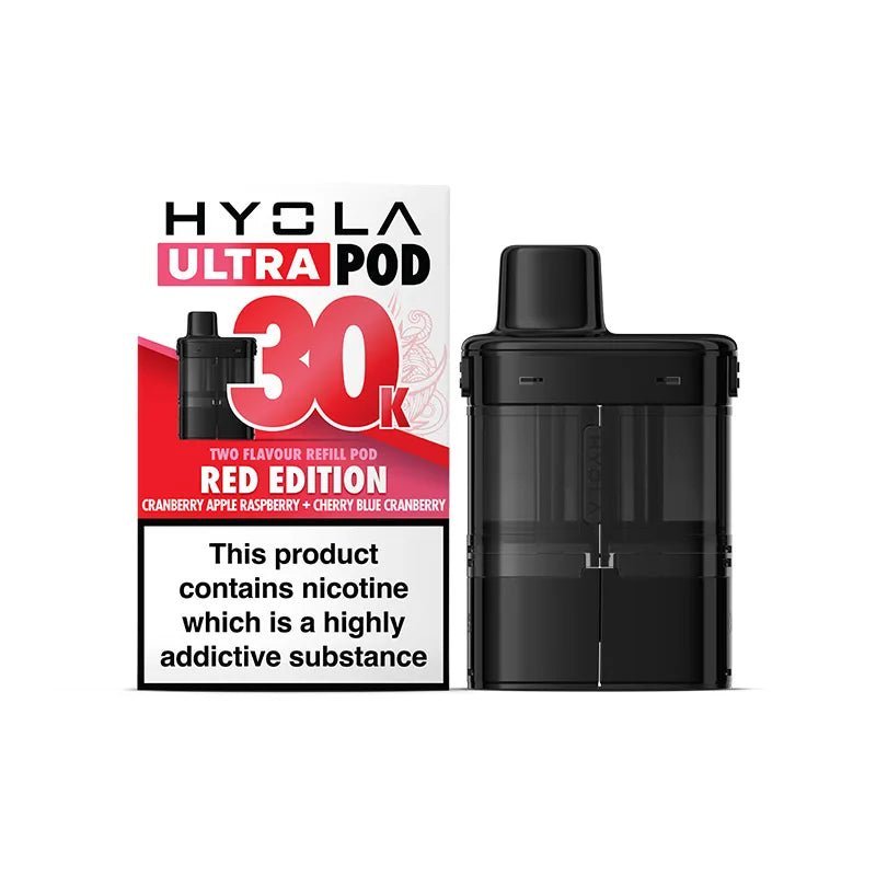 bulk wholesale Hyola Ultra 30k Prefilled Pods Pack of 5 - Red Edition