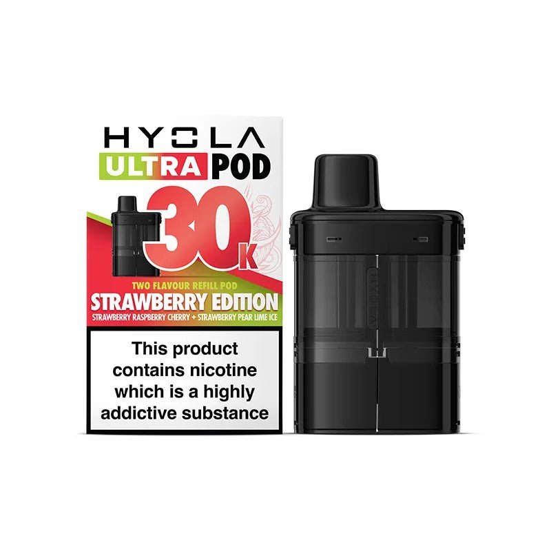 bulk wholesale Hyola Ultra 30k Prefilled Pods Pack of 5 - Strawberry Edition