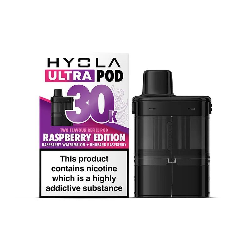 bulk wholesale Hyola Ultra 30k Prefilled Pods Pack of 5 - Raspberry Edition