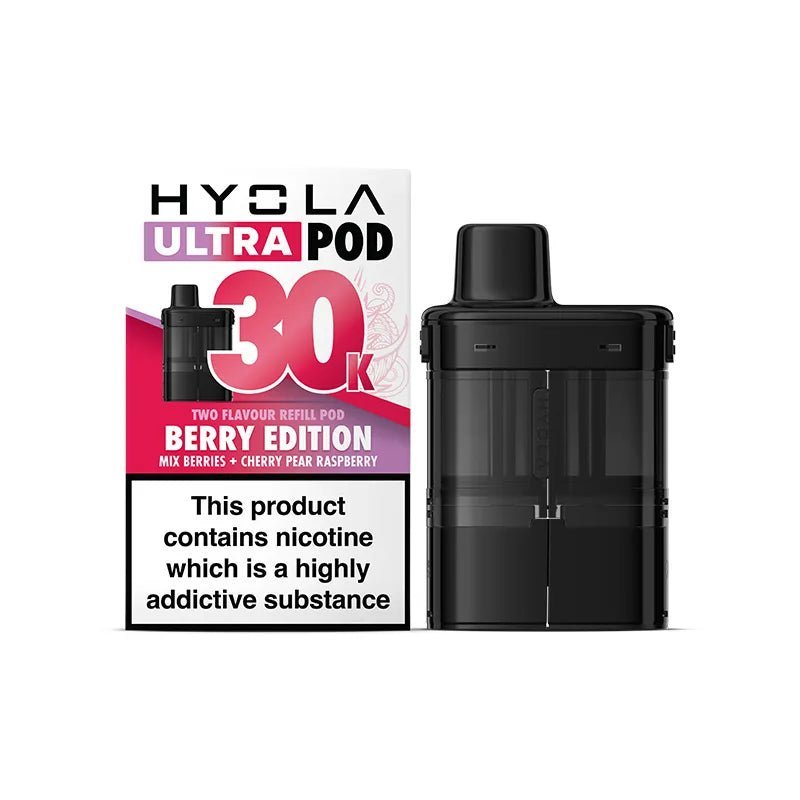 bulk wholesale Hyola Ultra 30k Prefilled Pods Pack of 5 - Berry Edition