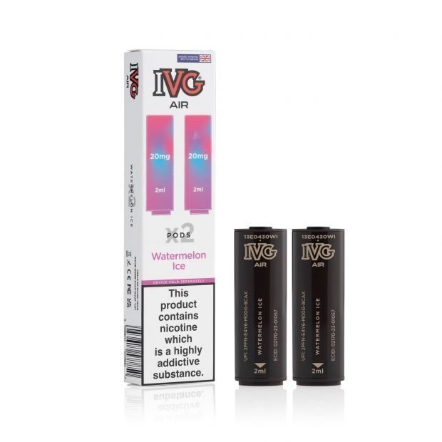 IVG 2400 Reload 2 - in - 1 Prefilled Pods Box of 5 - Mcr Vape Distro