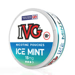 bulk wholesale IVG Nicotine Pouches Pack of 10 - Ice Mint