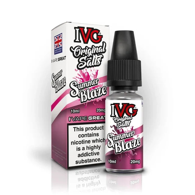 IVG Original Nic Salts E-liquids 10ml Box of 10