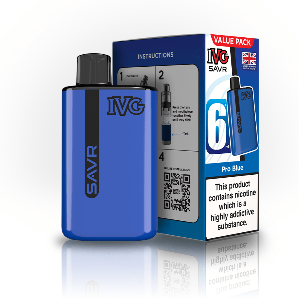 IVG SAVR 3000 Disposable Vape Box of 5 - Mcr Vape Distro